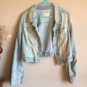 Old Navy Semi cropped Jean jacket